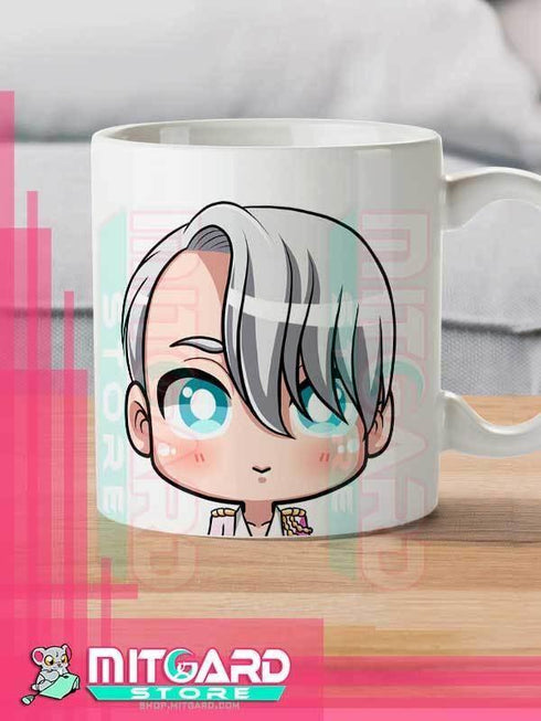 YURI ON ICE!!! - Victor Nikiforov-V1 - Anime white mug 11 onz - 1
